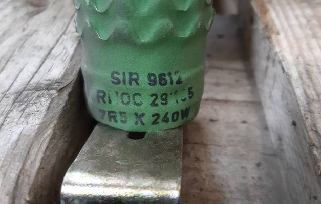 RESISTENZA DI FRENATURA SIR 9612 a candela USATA